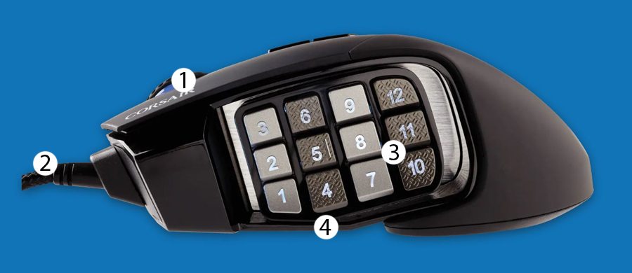 SCIMITAR PRO MMO GAMING MOUSE